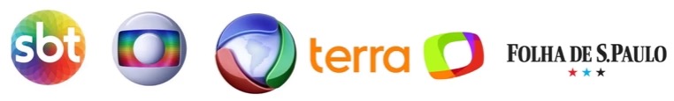 SBT, Globo, Record, Terra, Folha de S.Paulo